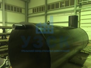 Резервуар горизонтальный стальной наземный в Королёве