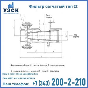 Фильтр сетчатый ФС по Т-ММ-11-2003 в Королёве