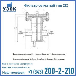 Фильтр сетчатый ФС по Т-ММ-11-2003 в Королёве
