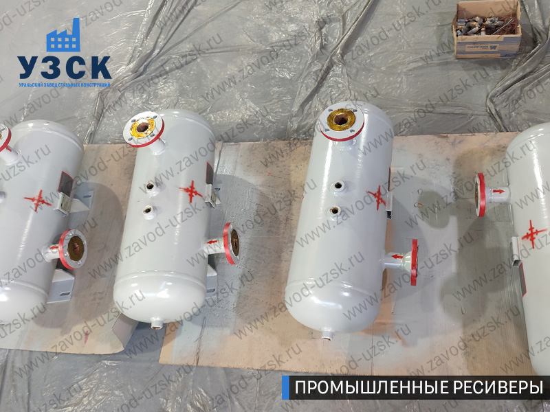 фотография емкостных ресиверов газа Королёв